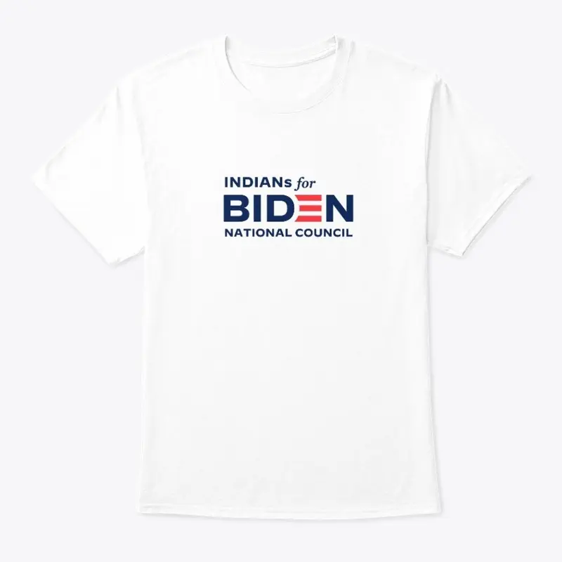 Indians for Biden Logo T Shirt